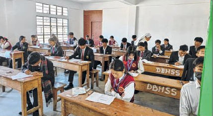1,277 students appear for Class XII examination in Senapati