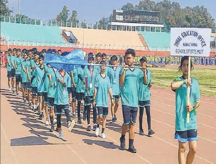 State Level School Sports Meet kicks off with focus on unity & talent