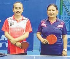 State Veteran TT C'ship : Sushila-Marjit pair clinch mixed doubles title