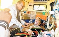 MLA Valte airlifted from Imphal