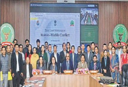 State-Level Workshop tackles Human-Wildlife Conflict in Manipur