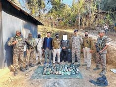 57 Kg of raw opium seized in CCpur