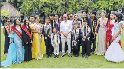 CM meets Beauty Contest winners