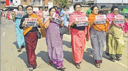 Moirang rally calls for NRC first, census later