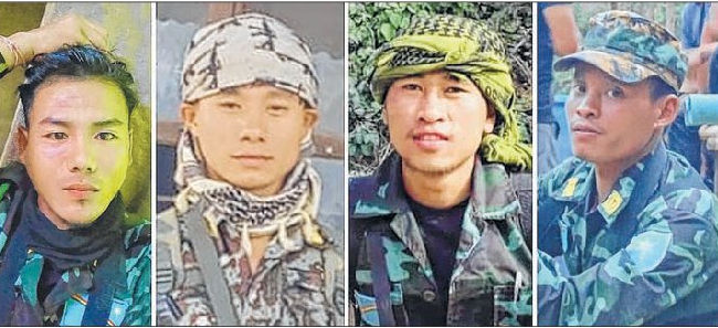 4 Naga militants killed in intra-party fight at Hongbei village, Kamjong district