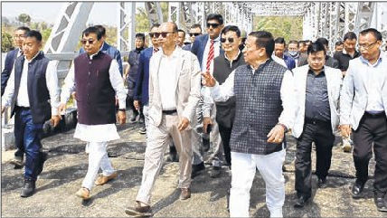 Projects inaugurated, road upgradation work on