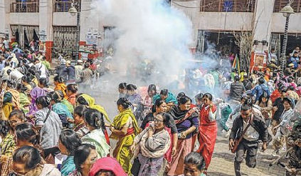 Protests erupt over census preparation, three hurt