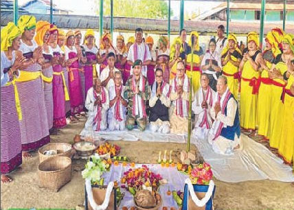 Assam Rifles, locals unite for 'Sajibu Nongma Panba Cheiraoba' celebration