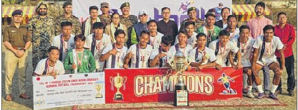 Utlou FC take Maj Dr Jyotin Memorial Football Tourney crown