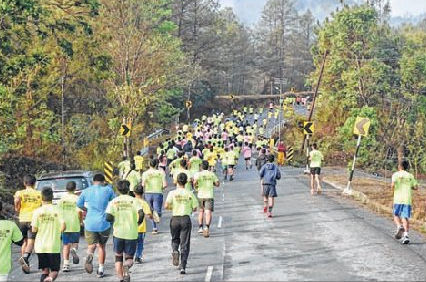 1,500 runners take to streets in 5th 'Run Chandel Run' marathon