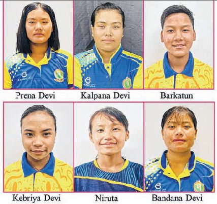 Six from State to attend NE Senior Women's Camp at BCCI-COE