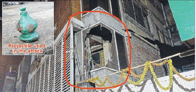 Goons in garb of protesters target MLA's residence