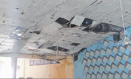 Centenary hall of MU in pitiable state