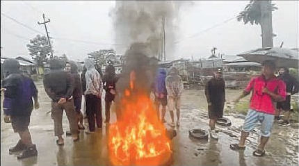 Indefinite bandh enforced along Indo-Burma-Sugnu Road over alleged assault on M Somorjit