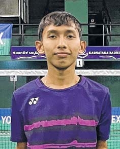 Kh Amarjit in National team for 2026 Badminton Asia Jr C'ships