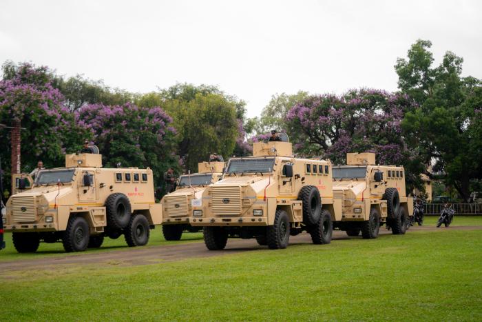CM hands over 477 vehicles to Manipur Police