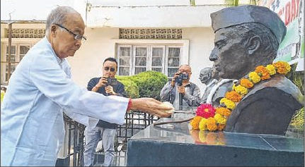 Cong pays homage to Nehru on death anniversary