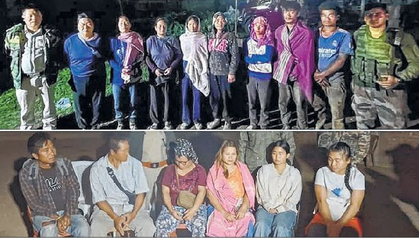 28 hostages from either side released, fate of six Naga men not yet known