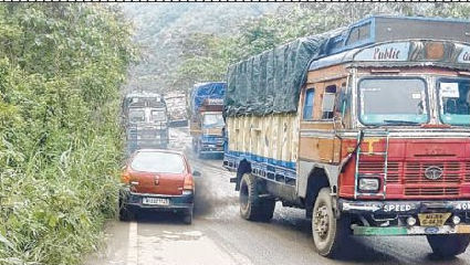 399 trucks reach Imphal via Jiribam