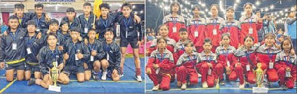 Jr Inter District Kabaddi : Imphal West reign supreme in both boys and girls' competitions