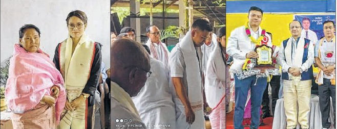 Civil service achievers felicitated across Thoubal and Bishnupur