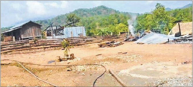 Kuki militants from Myanmar attack border villages on Indian soil, torch houses, abduct citizens