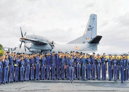 IAF airlifts 132 stranded NCC cadets from Manipur to Assam amid road blockades