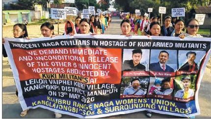 Free abducted Naga men call gets louder