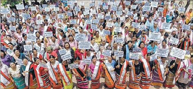 Nagas come as one to demand release of abducted men