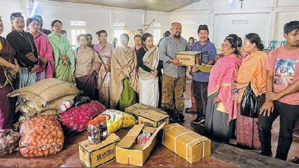 Relief extended to Riha village