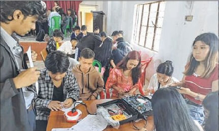 Tamenglong College hosts first-ever electronics training programme