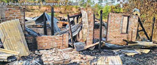 May 7, 2026: Border villages Wanglee, Namlee and Z Choro attacked by Myanmar based Kuki National Army-Burma (KNA-B)