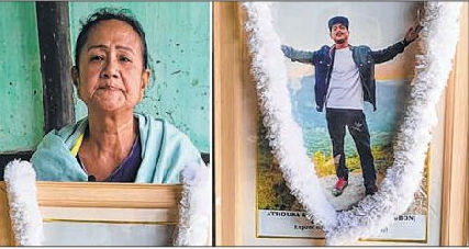 Broken since losing her only son, woman pleads for justice