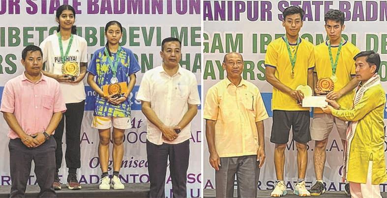 3rd Th Ibetombi Devi Memorial Non State Players' Badminton C'ships