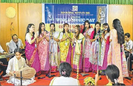 'Guru Bandana' released as Surchandra calls for protecting State's music heritage