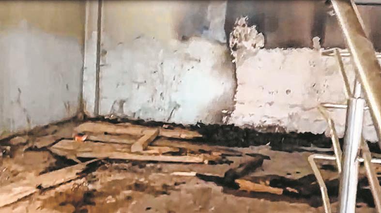 After 3 Kuki men shifted from RIMS to CCpur...Fire breaks out at CCpur hospital