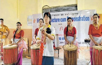 Rhythms of Manipur holds Folk Music Workshop