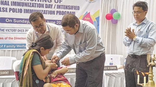 Polio immunization State targets to cover over 2.8 lakh children