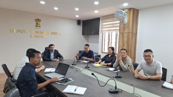 DEO Senapati holds consultation with CSOs on SIR