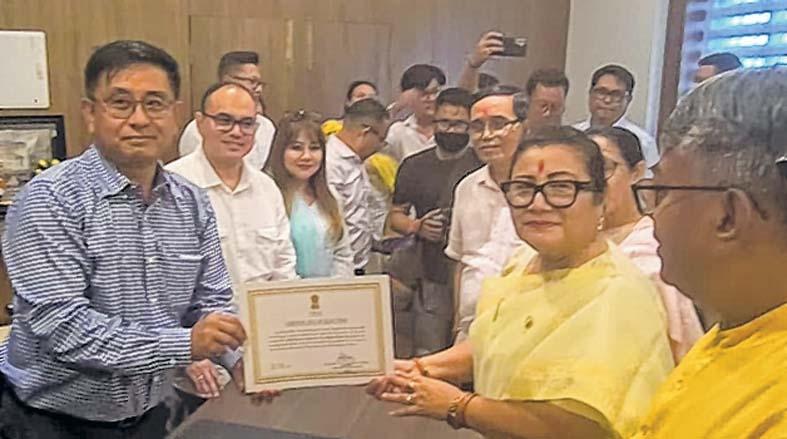 Sharda gets RS seat unopposed