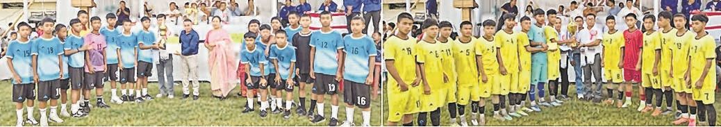 Thoubal Subroto Mukerjee Cup : AG Memorial Academy seal both U-17 and U-15 Boys' titles