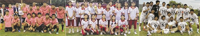 Kakching District Subroto Cup : Eureka Academy, Kakching Hr Secondary School win U-15 and U-17 Boys' titles