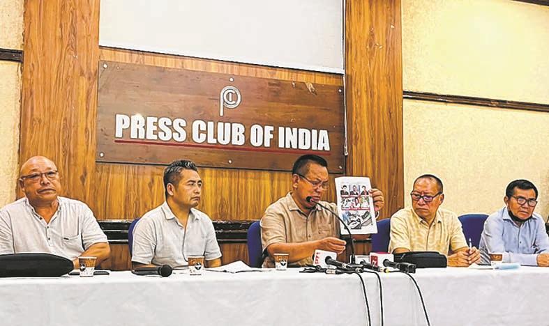 Rein in, penalise Kuki militants : UNC to PM