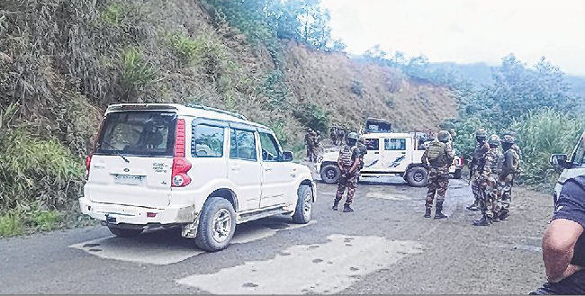 Two AR men killed in Imphal-Ukhrul road ambush