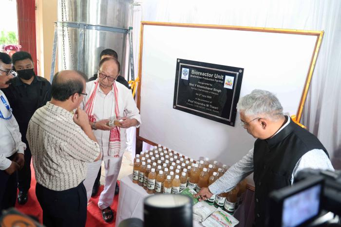 Khemchand inaugurates bioreactor unit