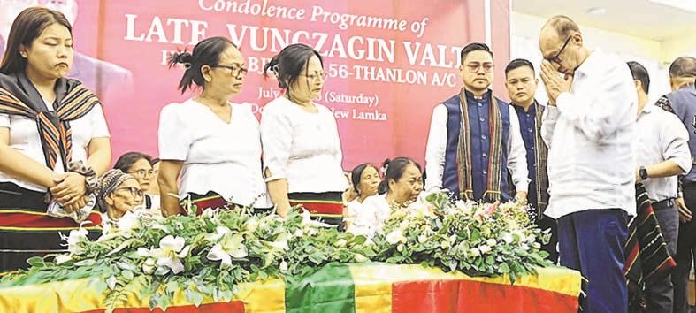 Khemchand visits CCpur, attends Valte's funeral