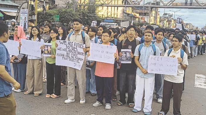 CJP protest echoes through at Imphal