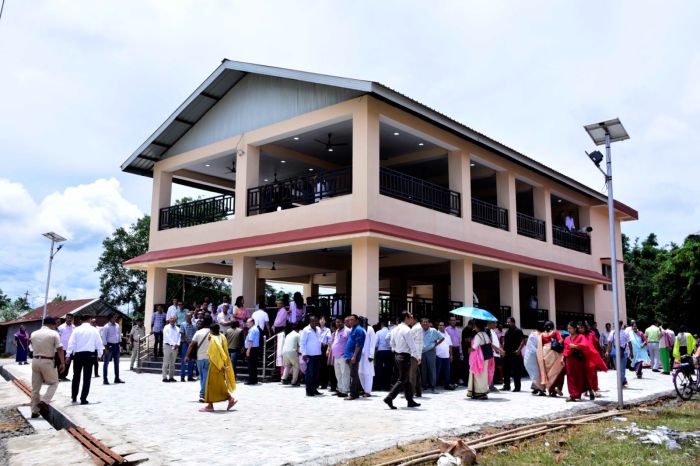 CM inaugurates DIET building, market