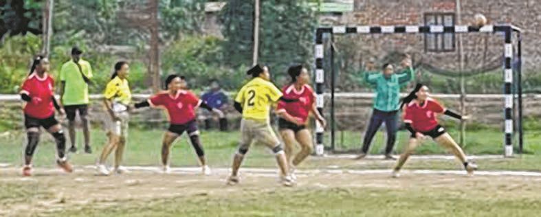 48th State Senior Handball YLK in both men and women's finals