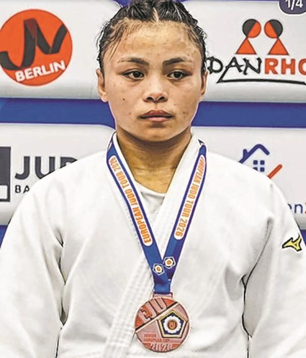 Jenny Chanambam settles for bronze at Asian Cadet Judo C'ship
